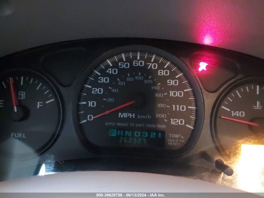 2002 Chevrolet Impala VIN: 2G1WF52E129106361 Lot: 39629786