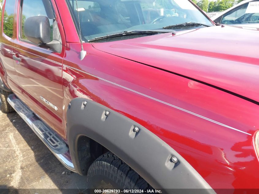 2005 Toyota Tacoma Access Cab VIN: 5TEUU42N85Z085425 Lot: 39629793