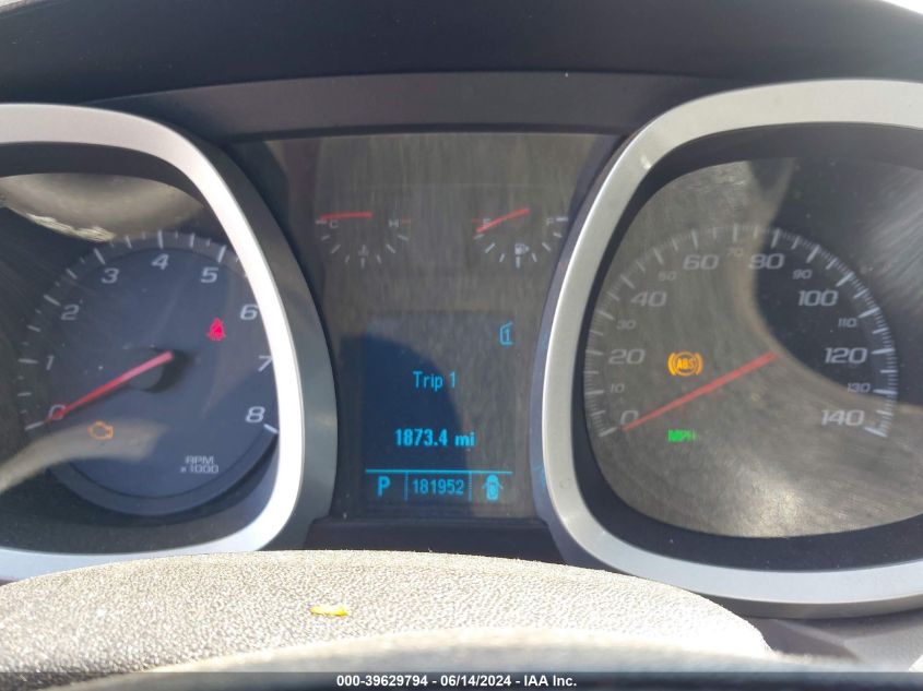 2010 Chevrolet Equinox Lt VIN: 2CNFLNEY7A6355328 Lot: 39629794