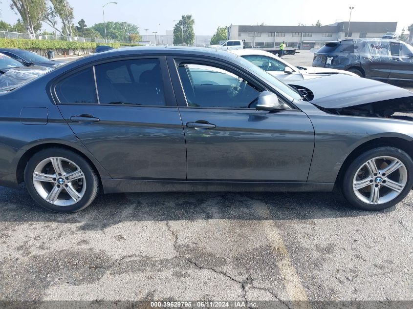 2015 BMW 320I VIN: WBA3B1C56FP831035 Lot: 39629795