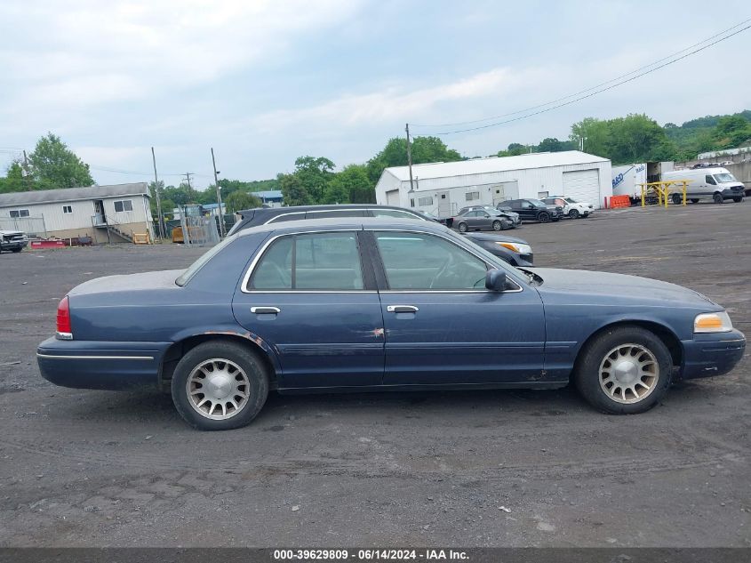 1998 Ford Crown Victoria Lx VIN: 2FAFP74W1WX130561 Lot: 39629809