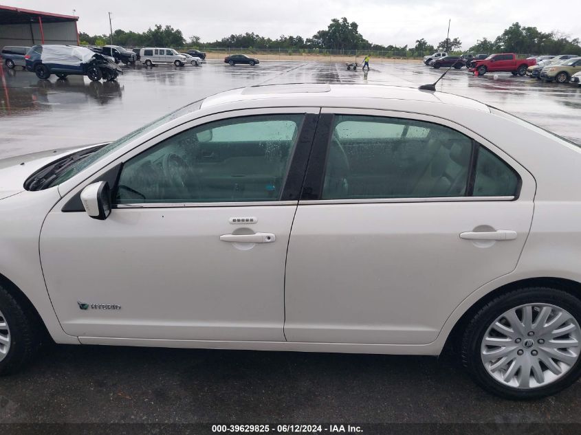 2010 Mercury Milan Hybrid VIN: 3MEDM0L30AR613750 Lot: 39629825