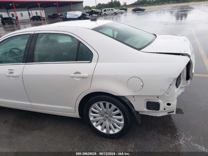 2010 Mercury Milan Hybrid VIN: 3MEDM0L30AR613750 Lot: 39629825