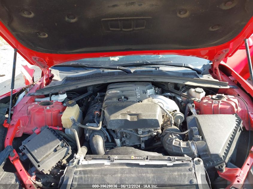 2021 Chevrolet Camaro Rwd 1Lt VIN: 1G1FB1RX0M0106893 Lot: 39629836