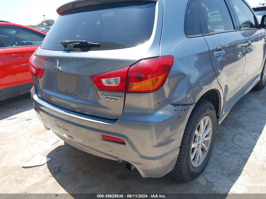 2012 Mitsubishi Outlander Sport Es VIN: JA4AP3AU7CZ009341 Lot: 39629838