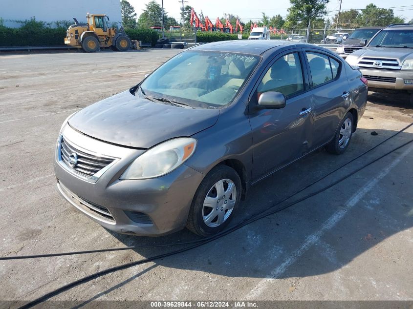 2014 Nissan Versa 1.6 Sv VIN: 3N1CN7AP3EL827572 Lot: 39629844