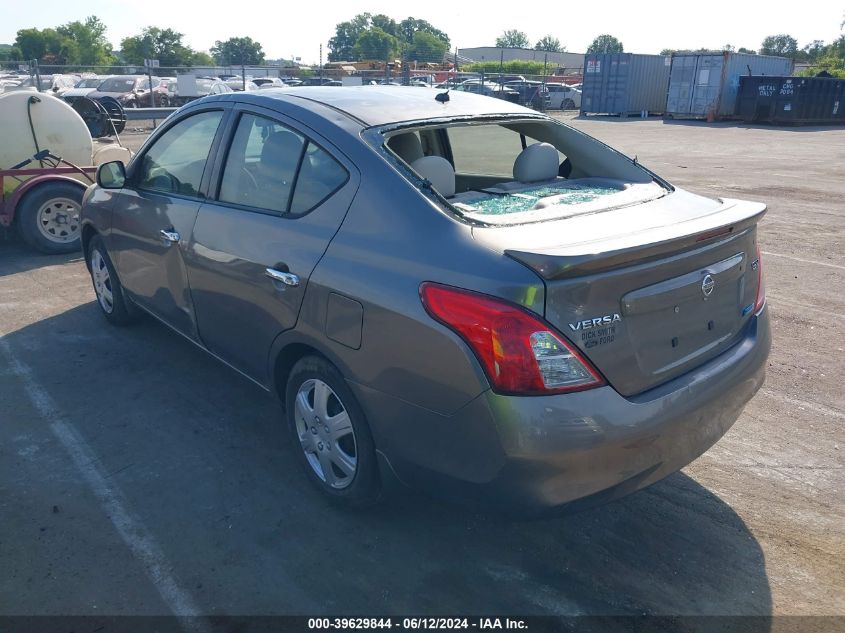 2014 Nissan Versa 1.6 Sv VIN: 3N1CN7AP3EL827572 Lot: 39629844