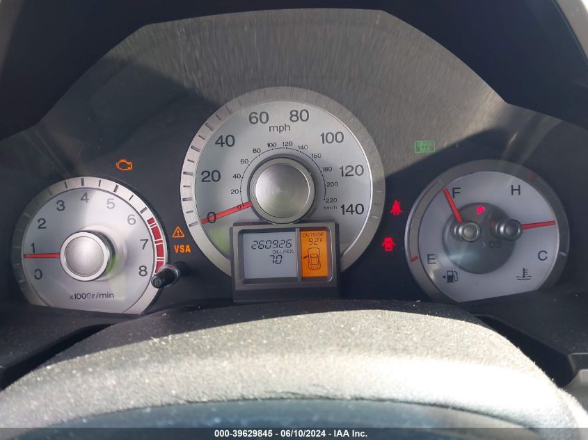 2009 Honda Pilot Ex VIN: 5FNYF38459B000505 Lot: 39629845