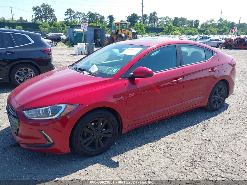 KMHD84LF3HU302223 2017 HYUNDAI ELANTRA - Image 2