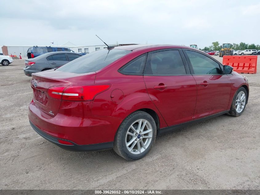 2015 Ford Focus Se VIN: 1FADP3F22FL356471 Lot: 39629852