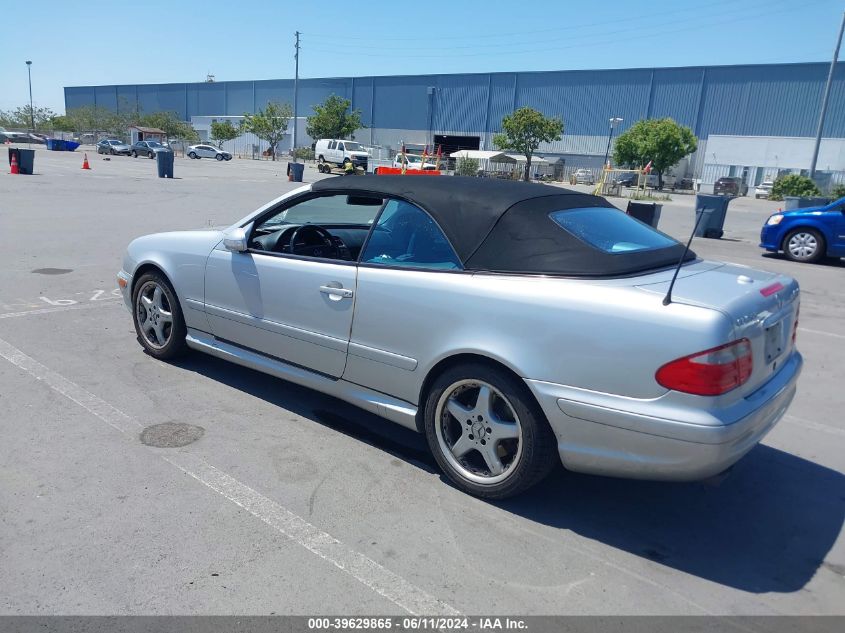 2002 Mercedes-Benz Clk 55 Amg VIN: WDBLK74G12T121546 Lot: 39629865