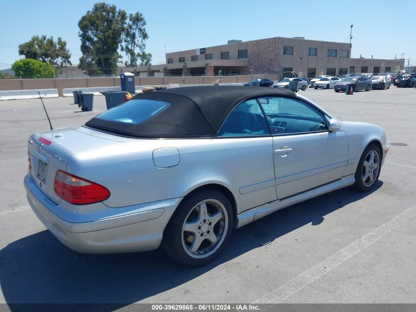 2002 Mercedes-Benz Clk 55 Amg VIN: WDBLK74G12T121546 Lot: 39629865