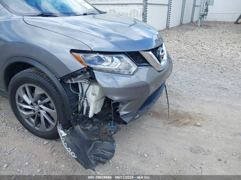 2015 Nissan Rogue Sl VIN: 5N1AT2MV2FC889125 Lot: 39629866