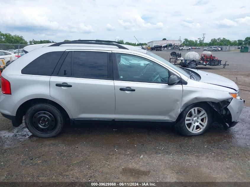 2013 Ford Edge Se VIN: 2FMDK3GC8DBA67765 Lot: 39629868