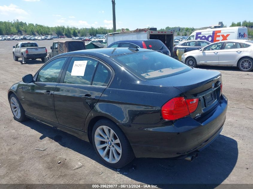 2011 BMW 328I xDrive VIN: WBAPK5G5XBNN81260 Lot: 39629877