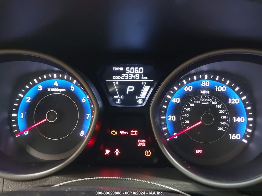 2012 Hyundai Elantra Gls (Ulsan Plant) VIN: KMHDH4AE6CU282259 Lot: 39629888