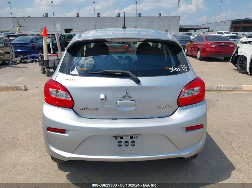 2018 Mitsubishi Mirage Es VIN: ML32A3HJ5JH007827 Lot: 39629900