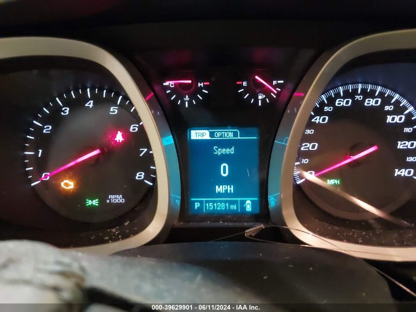 2013 Chevrolet Equinox 1Lt VIN: 2GNALDEK5D6304488 Lot: 39629901