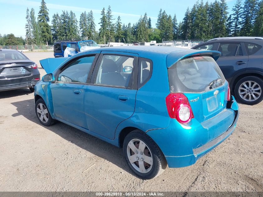 2009 Chevrolet Aveo Lt VIN: KL1TD66E09B362829 Lot: 39629910