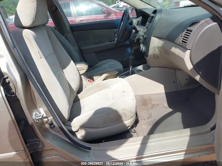 2007 Kia Spectra Ex VIN: KNAFE121075473835 Lot: 39629923