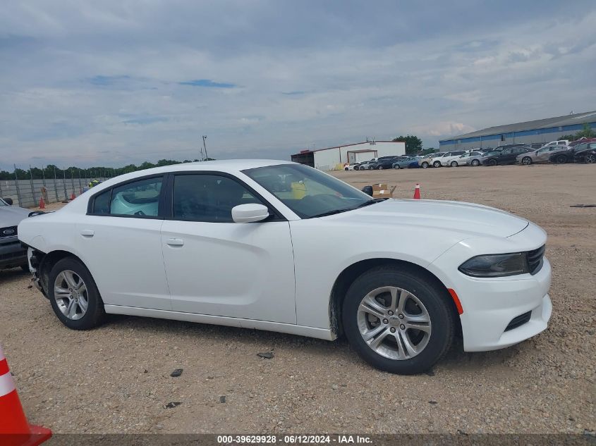 2022 Dodge Charger Sxt Rwd VIN: 2C3CDXBG6NH261418 Lot: 39629928