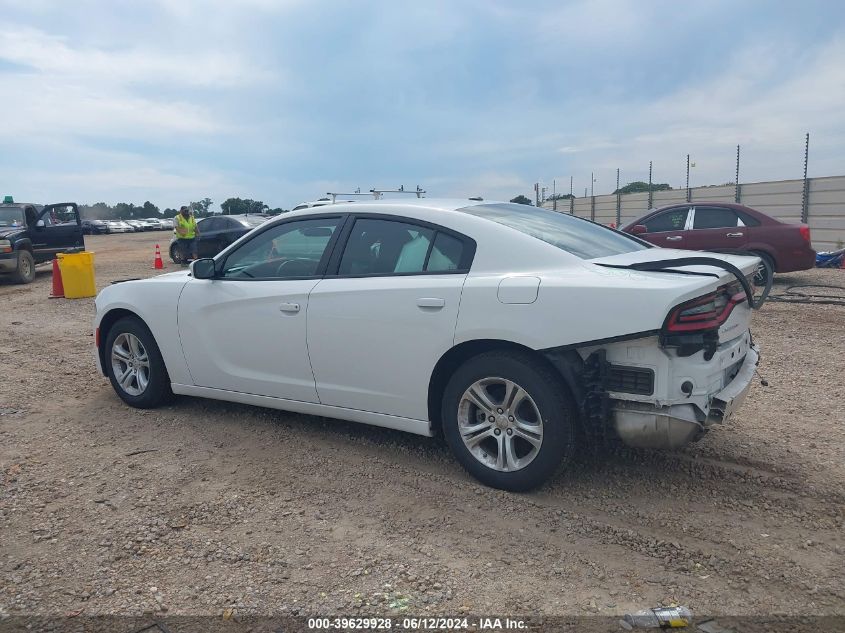 2022 Dodge Charger Sxt Rwd VIN: 2C3CDXBG6NH261418 Lot: 39629928