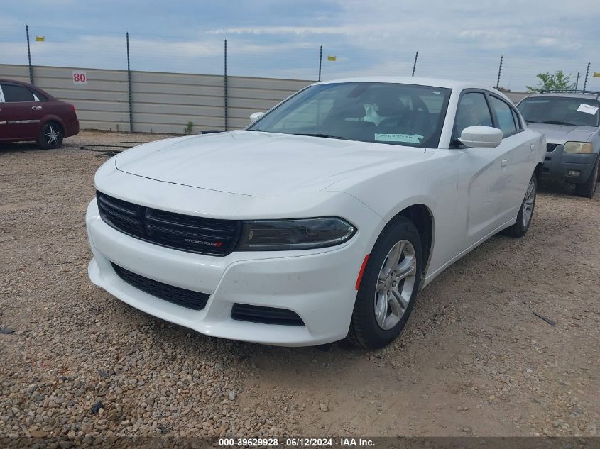 2022 Dodge Charger Sxt Rwd VIN: 2C3CDXBG6NH261418 Lot: 39629928