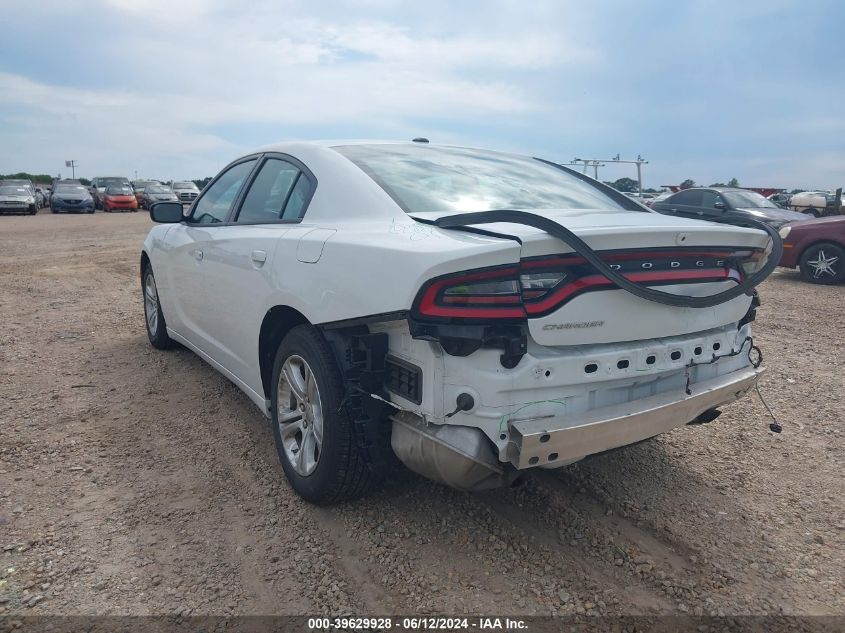 2022 DODGE CHARGER VIN: 2C3CDXBG6NH261418