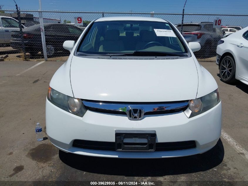 2007 Honda Civic Lx VIN: JHMFA16557S000914 Lot: 39629935