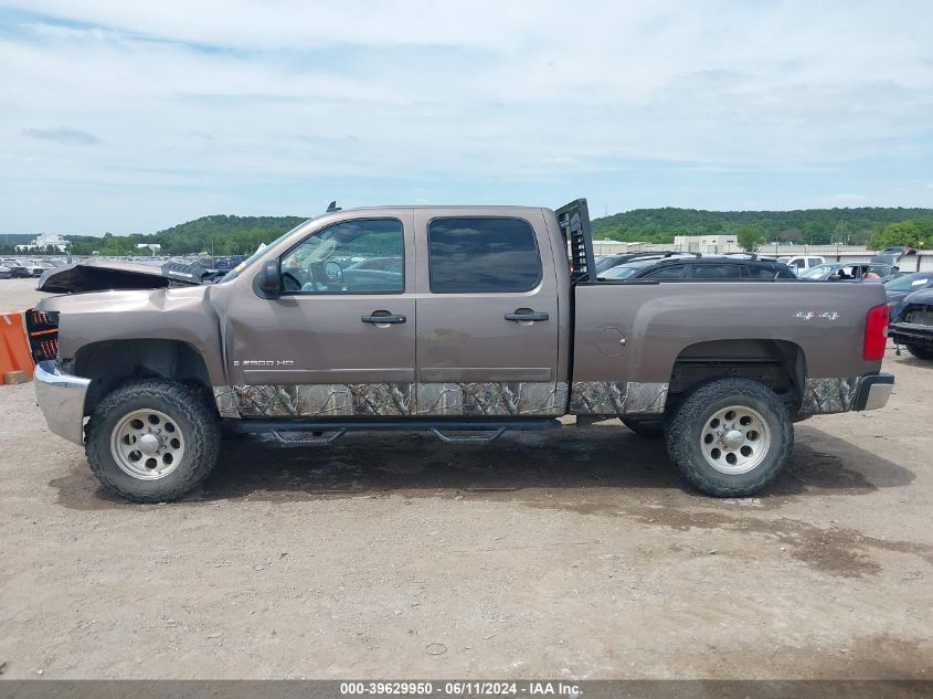 2008 Chevrolet Silverado 2500Hd Lt1 VIN: 1GCHK23KX8F203749 Lot: 39629950