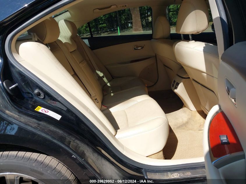 2010 Lexus Es 350 VIN: JTHBK1EG4A2389647 Lot: 39629952