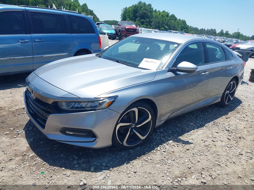 VIN 1HGCV1F33KA165674 2019 HONDA ACCORD SPORT