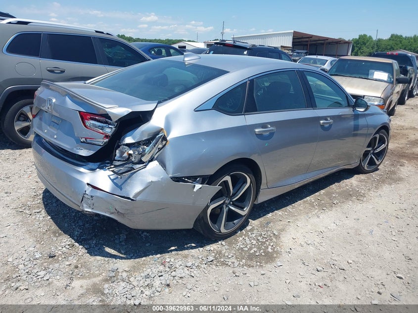 VIN 1HGCV1F33KA165674 2019 HONDA ACCORD SPORT