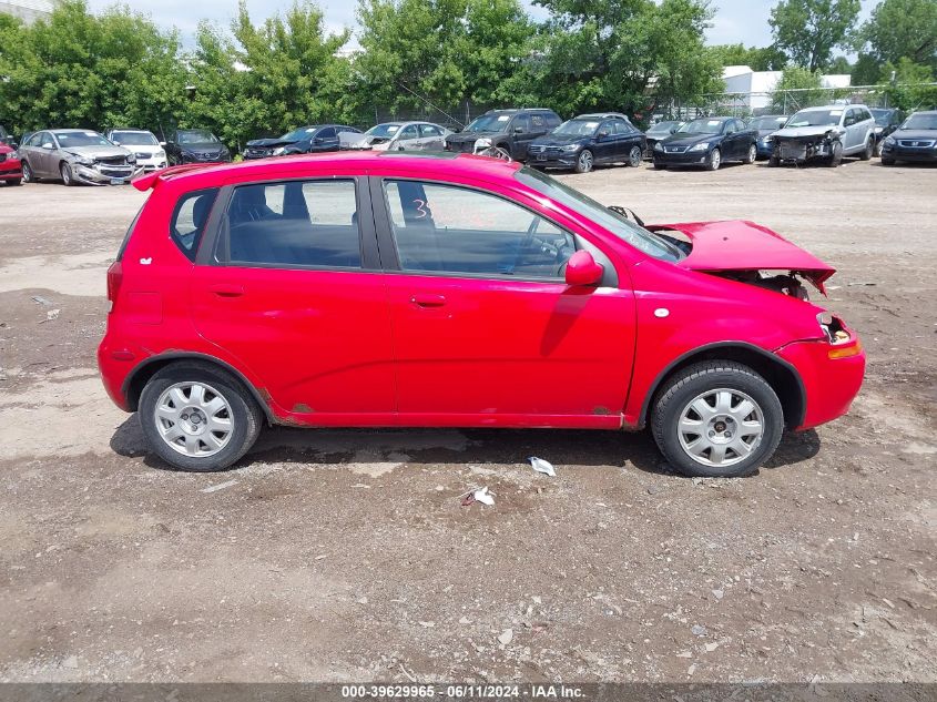 2005 Chevrolet Aveo Lt VIN: KL1TG62645B415158 Lot: 39629965