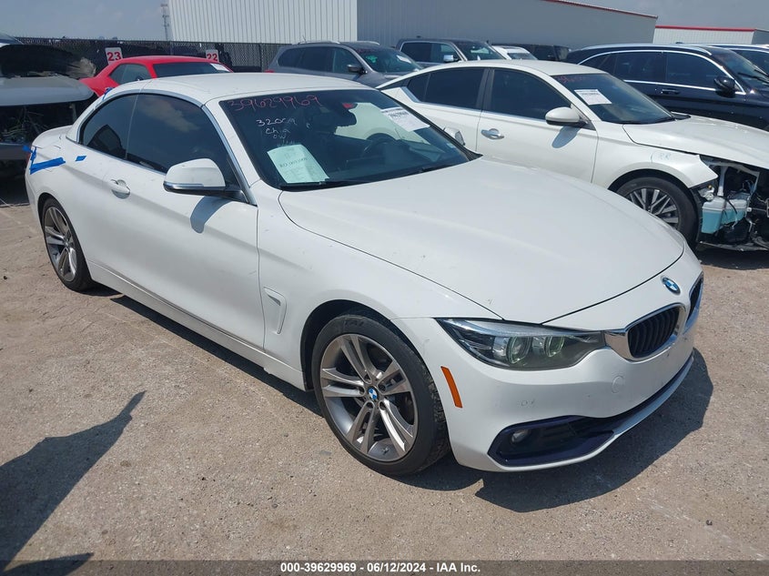 2018 BMW 430I VIN: WBA4Z1C58JEC58811 Lot: 39629969