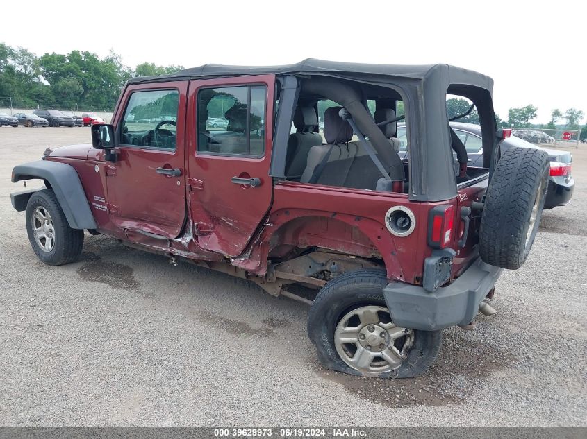 2010 Jeep Wrangler Unlimited Sport VIN: 1J4BA3H15AL109925 Lot: 39629973