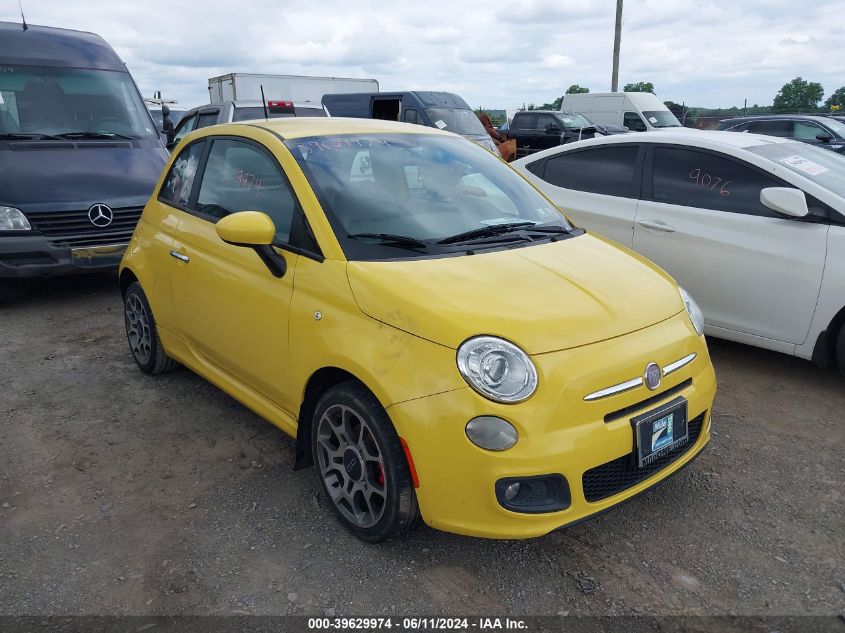 3C3CFFBRXCT208750 | 2012 FIAT 500