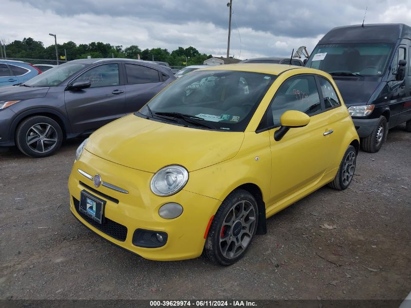2012 Fiat 500 Sport VIN: 3C3CFFBRXCT208750 Lot: 39629974