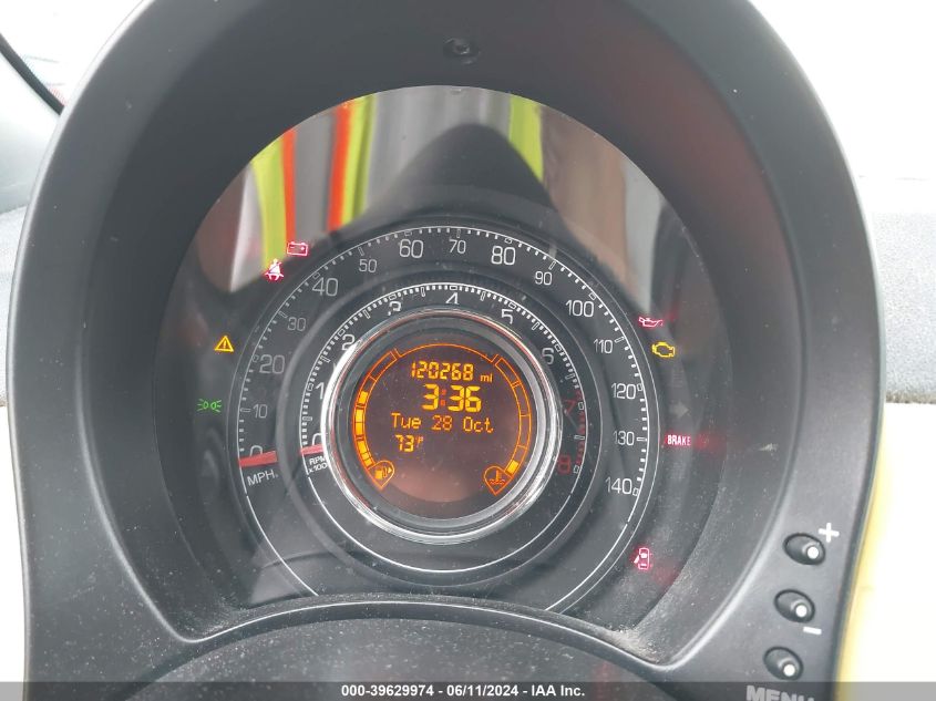 2012 Fiat 500 Sport VIN: 3C3CFFBRXCT208750 Lot: 39629974