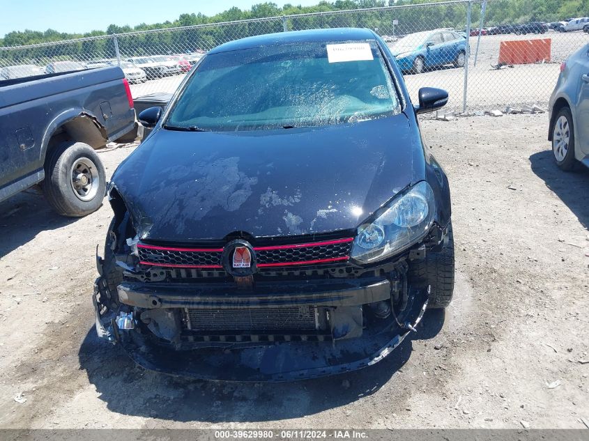 2011 Volkswagen Gti 4-Door VIN: WVWHD7AJ2BW189533 Lot: 39629980