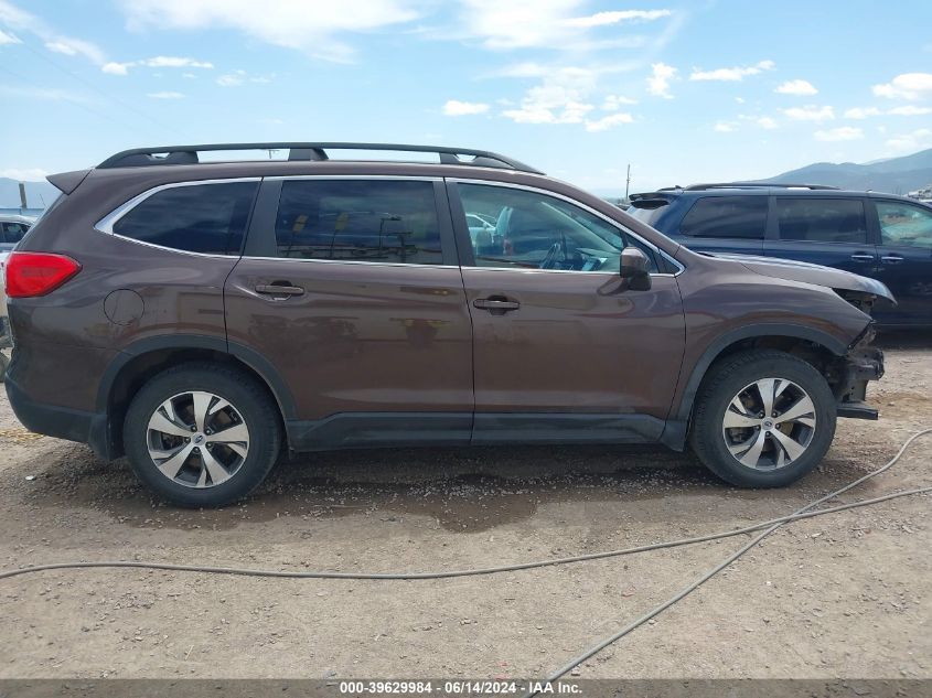 2019 Subaru Ascent Premium VIN: 4S4WMACD0K3400351 Lot: 39629984