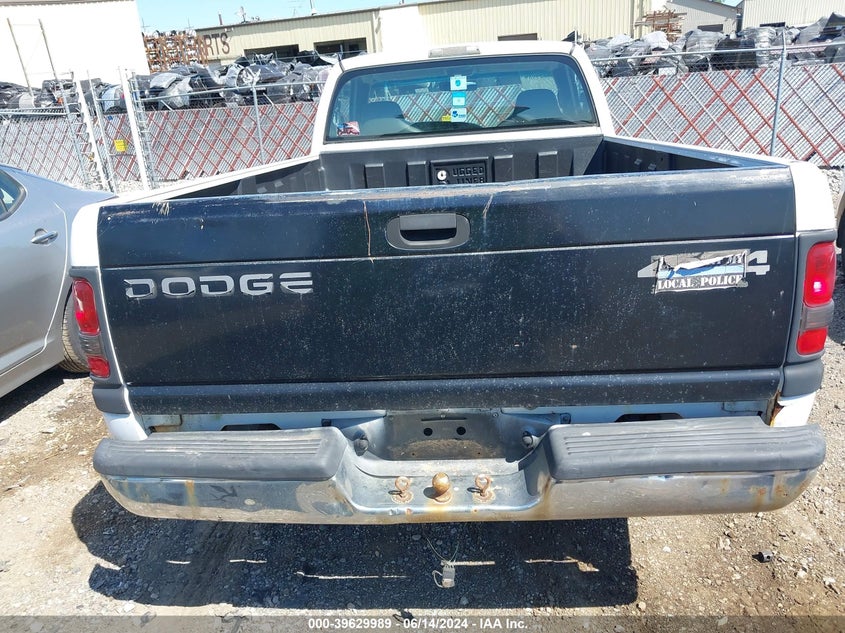 2001 Dodge Ram 1500 St VIN: 1B7HC16Y71S132207 Lot: 39629989