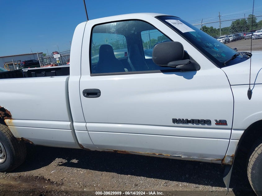 2001 Dodge Ram 1500 St VIN: 1B7HC16Y71S132207 Lot: 39629989