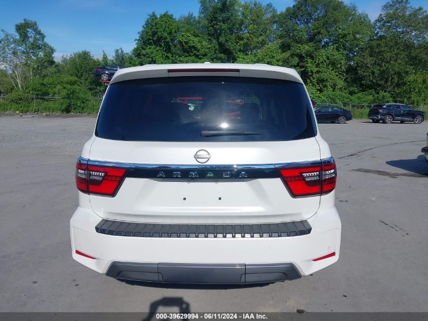 2023 Nissan Armada Sv 4Wd VIN: JN8AY2AD4P9693093 Lot: 39629994
