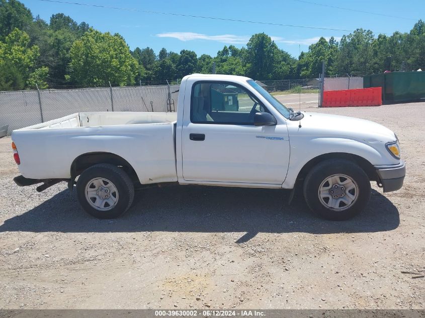 2003 Toyota Tacoma VIN: 5TENL42NX3Z180783 Lot: 39630002