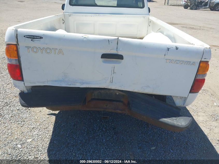 2003 Toyota Tacoma VIN: 5TENL42NX3Z180783 Lot: 39630002