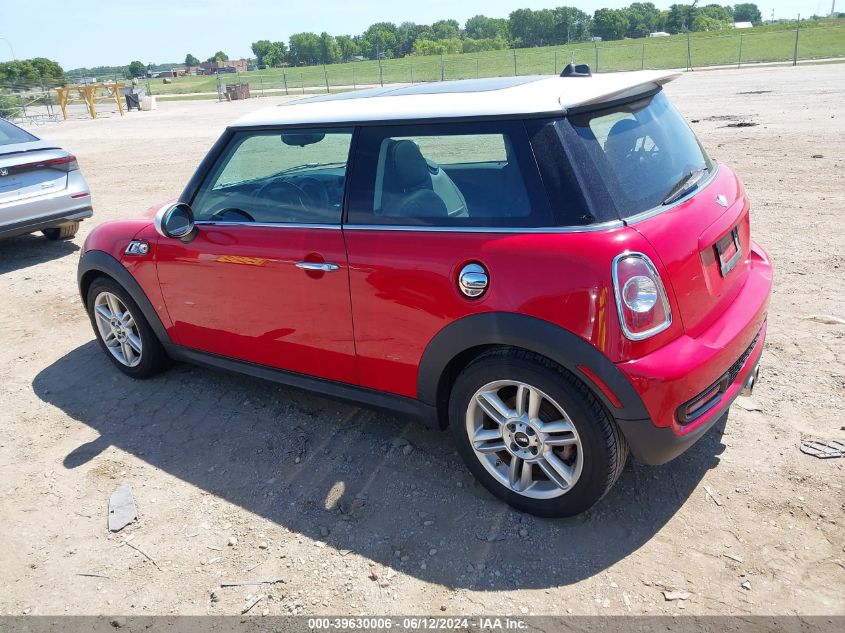 2013 Mini Hardtop Cooper S VIN: WMWSV3C50DT396998 Lot: 39630006