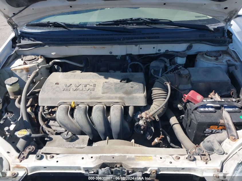 2003 Toyota Corolla Le VIN: JTDBR32E430012195 Lot: 39630007