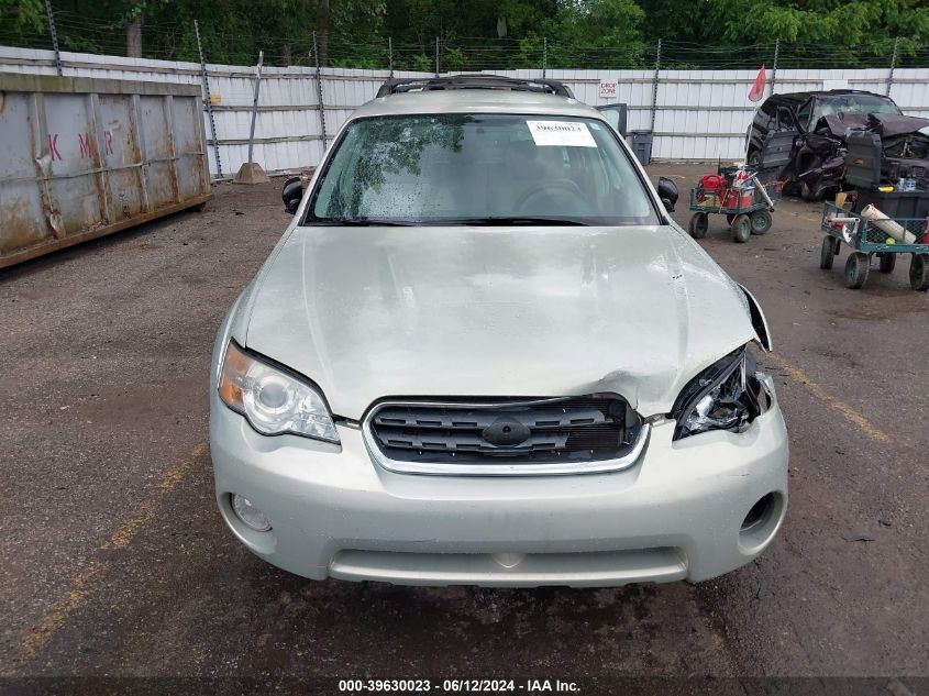 2006 Subaru Outback 2.5I VIN: 4S4BP61C367363310 Lot: 39630023