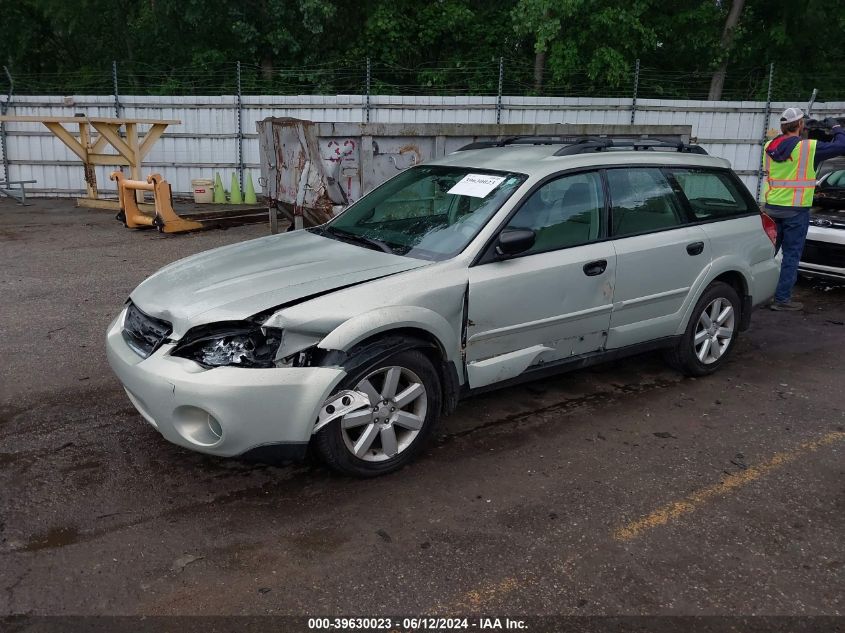 2006 Subaru Outback 2.5I VIN: 4S4BP61C367363310 Lot: 39630023